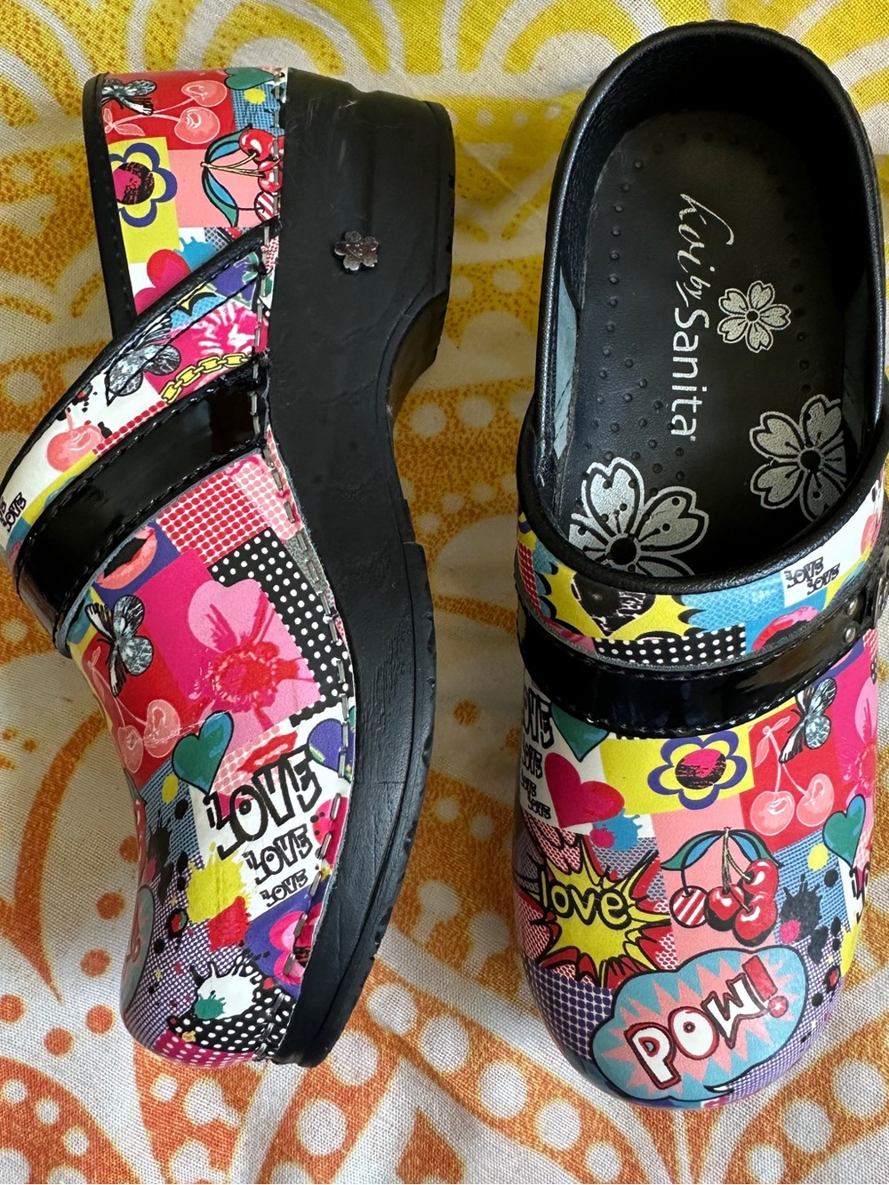 Sanita- Clogs - Pop Art 🎨💥Like New